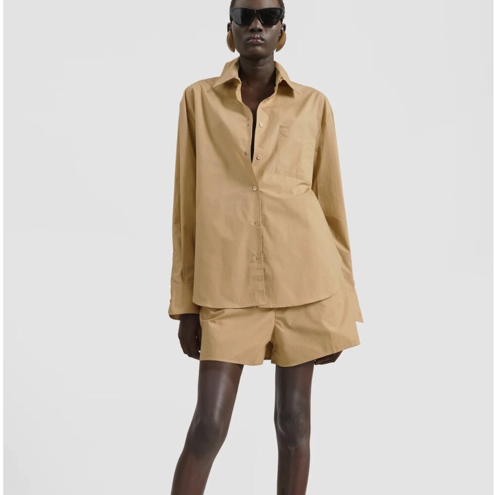 Frankie Shop-Lui Organic Shirt & shorts Set -Size S - Picture 3 of 14
